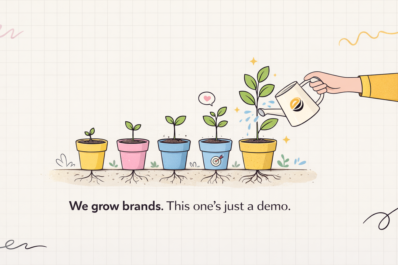 We grow brands